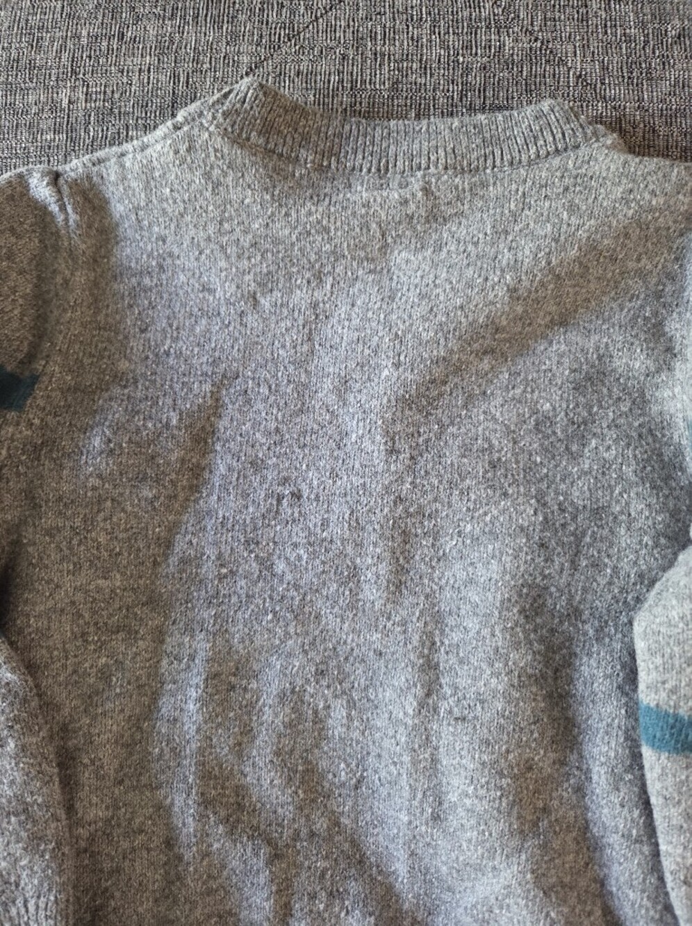 BABY GAP Boys Gray and Blue Sweater with GAP Logo Size 3T - Picture 7 of 9
